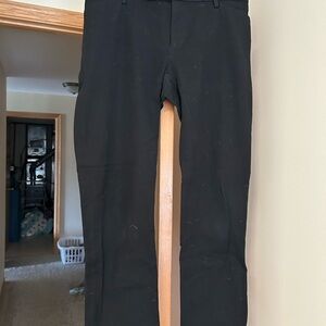 GAP Black Dress Pants Classic Straight-Leg